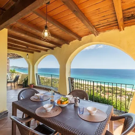 Apartment Panoramic View- Beautiful With Veranda, Wifi, Bbq Costa Rei